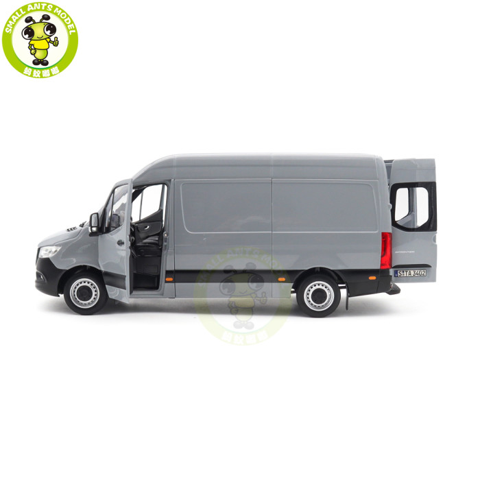 1/18 Mercedes Benz Sprinter 2018 Norev 183042 Gray Diecast Model Toy Car Gifts For Friends Father