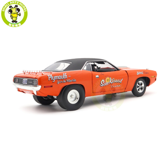 1/18 Chrysler 1970 Plymouth HEMI CUDA ACME Diecast Model Car Toys Gifts