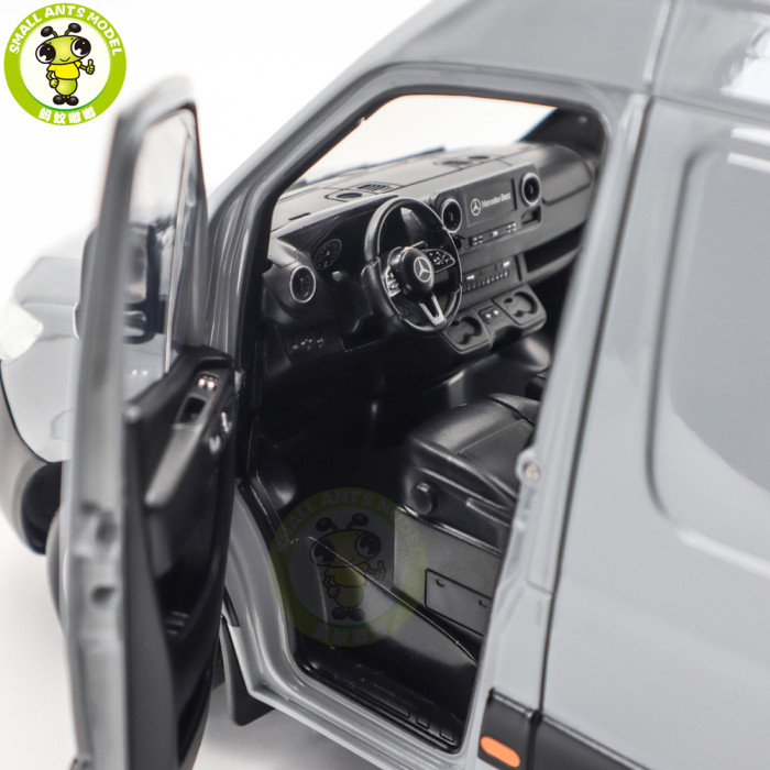 1/18 Mercedes Benz Sprinter 2018 Norev 183042 Gray Diecast Model Toy Car Gifts For Friends Father