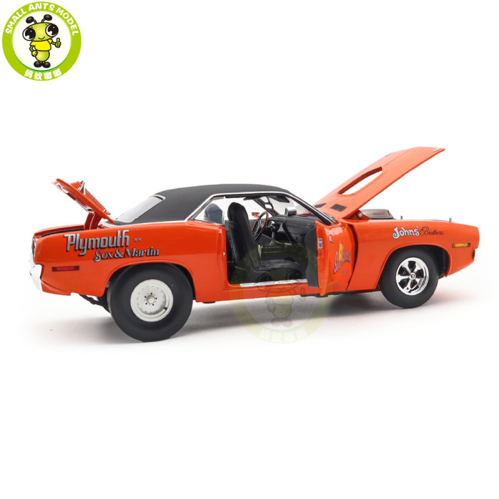 1/18 Chrysler 1970 Plymouth HEMI CUDA ACME Diecast Model Car Toys Gifts