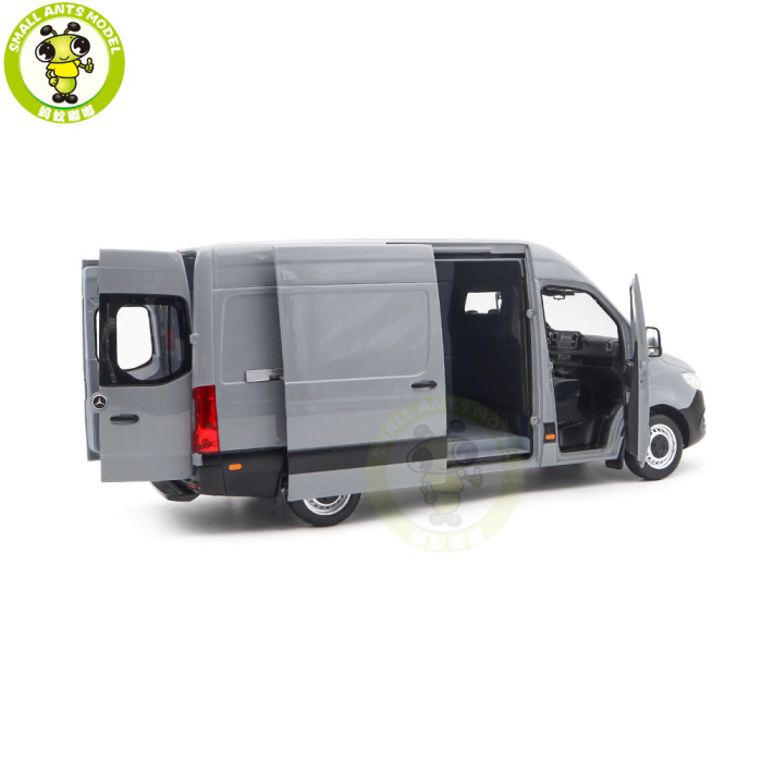 1/18 Mercedes Benz Sprinter 2018 Norev 183042 Gray Diecast Model Toy Car Gifts For Friends Father