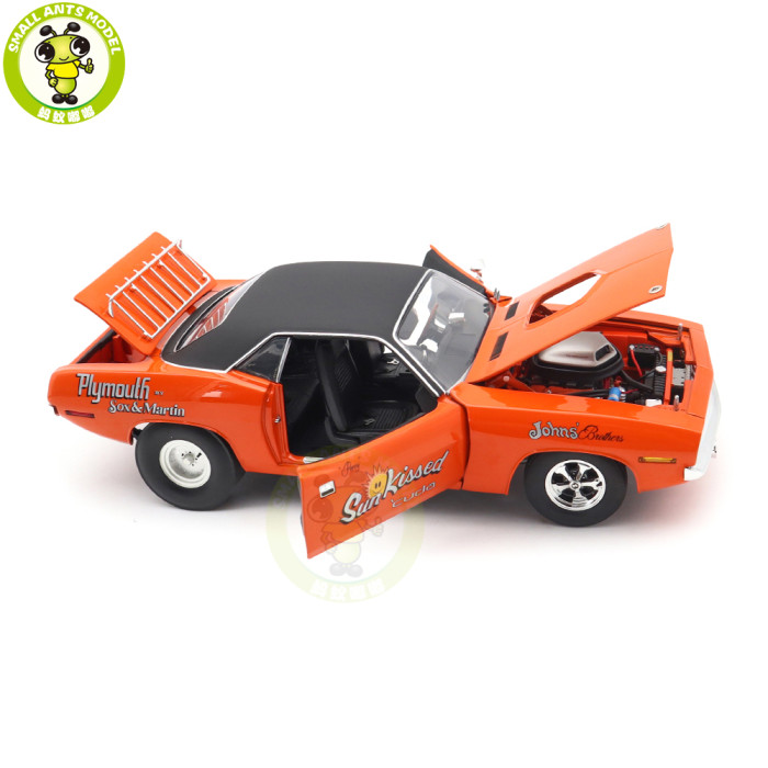 1/18 Chrysler 1970 Plymouth HEMI CUDA ACME Diecast Model Car Toys Gifts