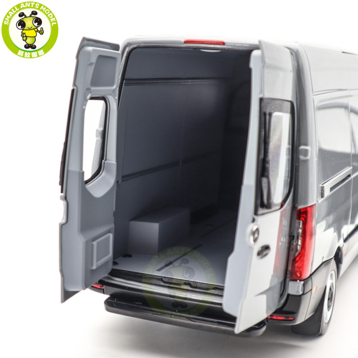 1/18 Mercedes Benz Sprinter 2018 Norev 183042 Gray Diecast Model Toy Car Gifts For Friends Father