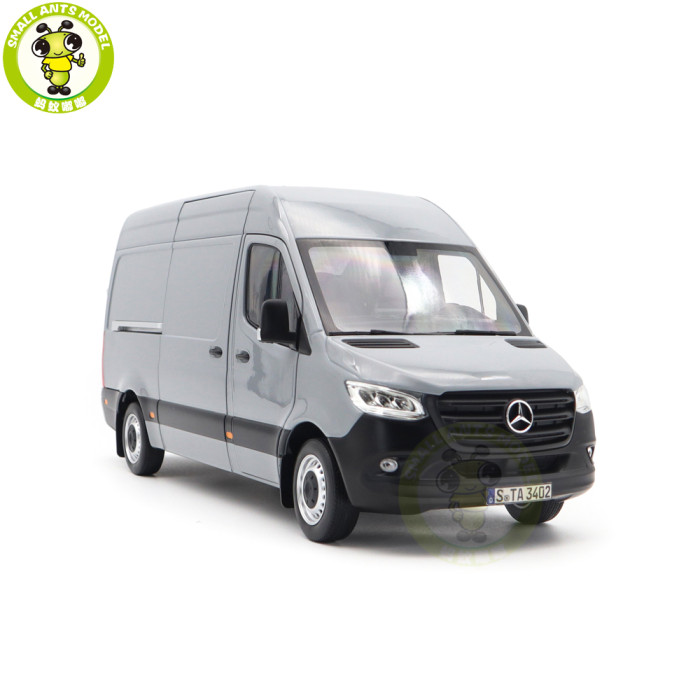 1/18 Mercedes Benz Sprinter 2018 Norev 183042 Gray Diecast Model Toy Car Gifts For Friends Father