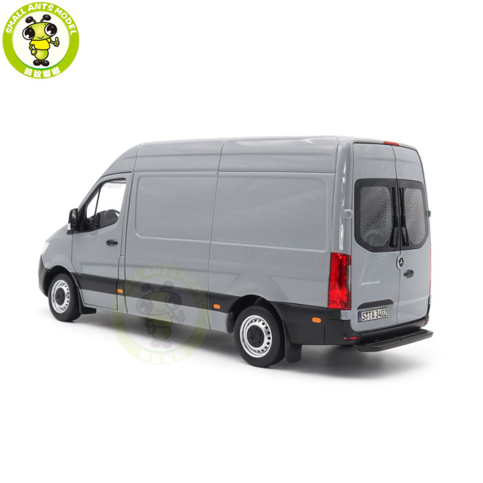 1/18 Mercedes Benz Sprinter 2018 Norev 183042 Gray Diecast Model Toy Car Gifts For Friends Father