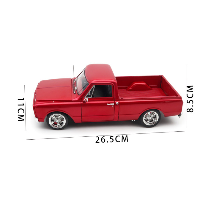 1/18 1967 Chevrolet C-10 Custom Showtime ACME Diecast Model Car Toys Gifts