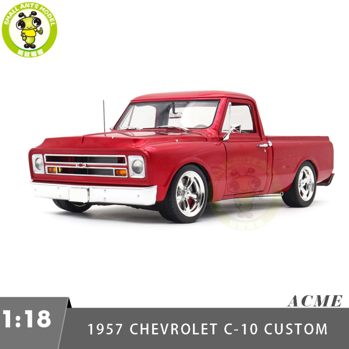 1/18 1967 Chevrolet C-10 Custom Showtime ACME Diecast Model Car Toys Gifts