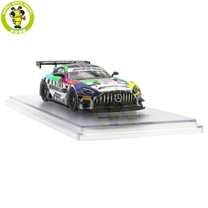 1/64 Mercedes AMG GT3 EVO II NZG Kiloworks Diecast Model Toy Cars Gifts For Father Friends