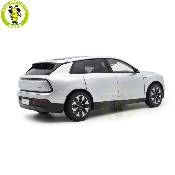1/18 Audi E7X With Lights Diecast Model Toys Car Gifts For Friends Father