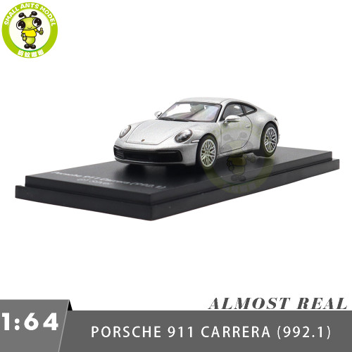 1/64 Almost Real Porsche 911 Carrera 992.1 Diecast Model Toy Car Gifts For Friends