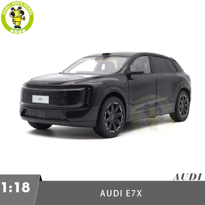 1/18 Audi E7X With Lights Diecast Model Toys Car Gifts For Friends Father