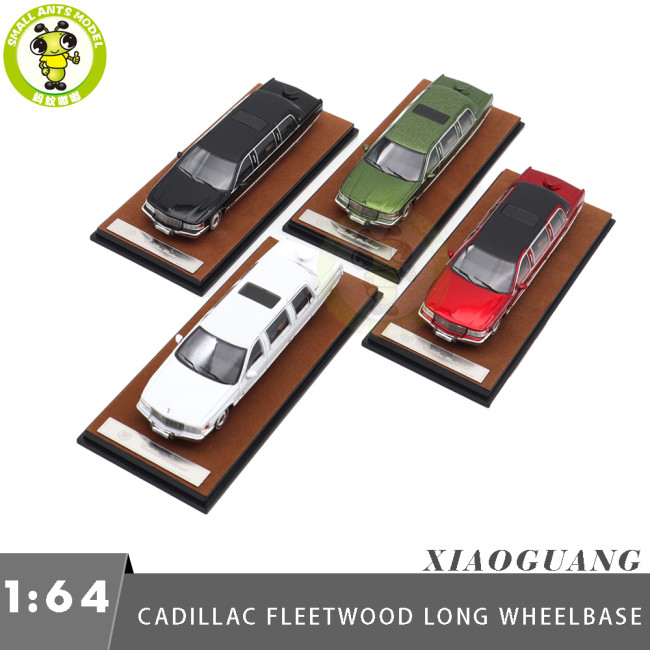 1/64 Cadillac Fleetwood Long Wheelbase Diecast Model Toy Car Gifts For Friends