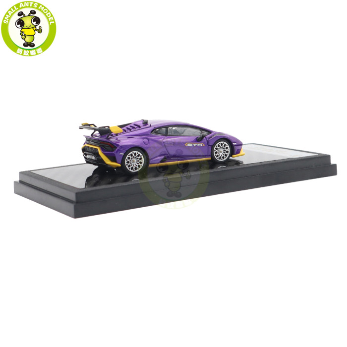 1/64 LCD Lamborghini Huracan STO Diecast Model Car Gifts For Father Friends