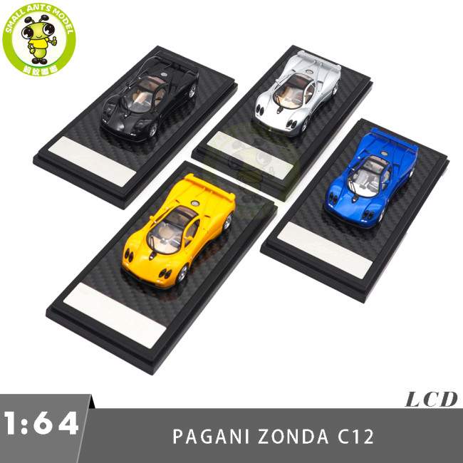 1/64 LCD Pagani Zonda C12 Diecast Model Car Gifts For Father Friends