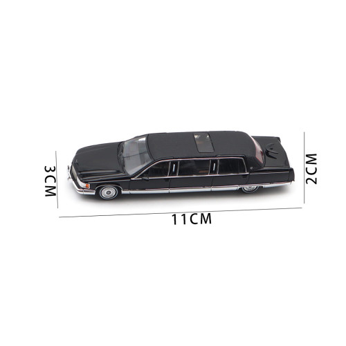 1/64 Cadillac Fleetwood Long Wheelbase Diecast Model Toy Car Gifts For Friends