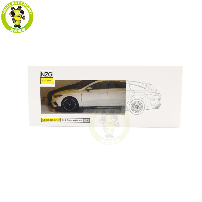 1/18 NZG Mercedes-Benz CLA Shooting Brake Diecast Model Toys Car Gifts For Father Friends
