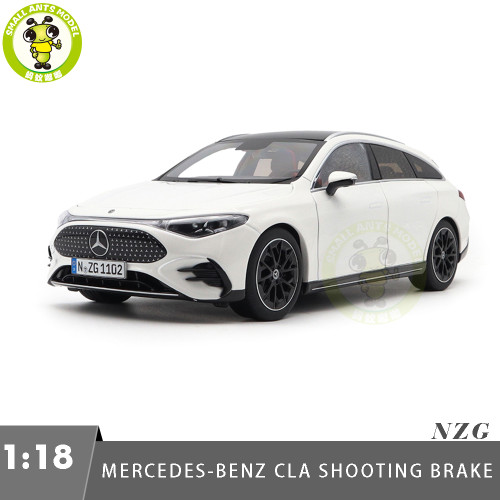 1/18 NZG Mercedes-Benz CLA Shooting Brake Diecast Model Toys Car Gifts For Father Friends