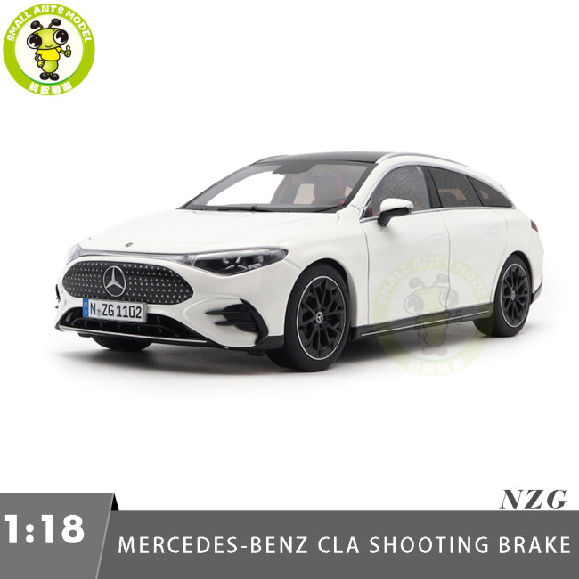 1/18 NZG Mercedes-Benz CLA Shooting Brake Diecast Model Toys Car Gifts For Father Friends