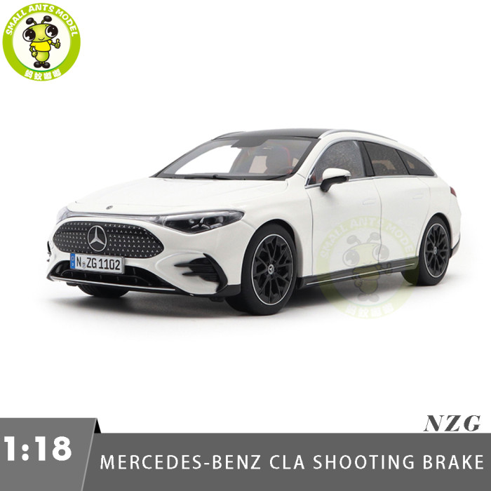1/18 NZG Mercedes-Benz CLA Shooting Brake Diecast Model Toys Car Gifts For Father Friends