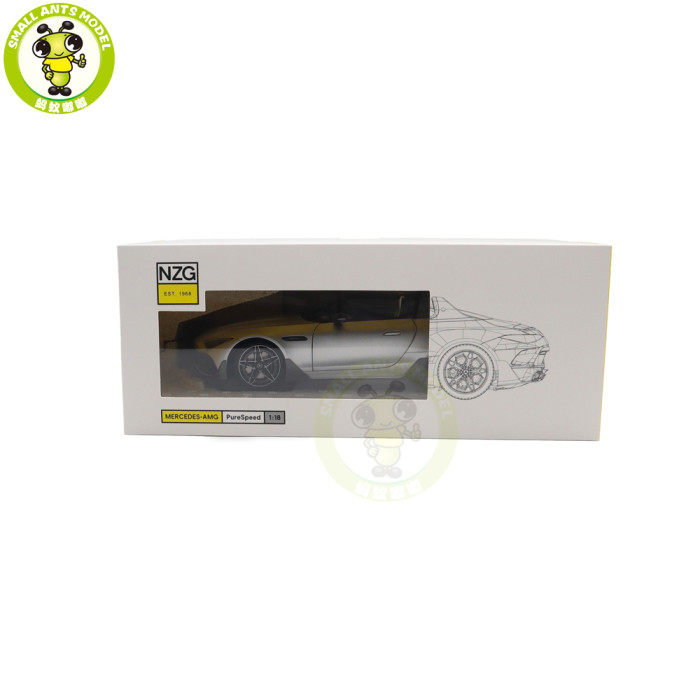 1/18 NZG Mercedes Benz AMG PureSpeed Diecast Model Toys Car Gifts For Friends Father