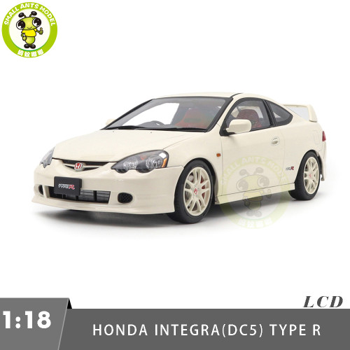 1/18 LCD Honda INTEGRA DC5 Type R Diecast Model Toy Car Gifts For Father Friends