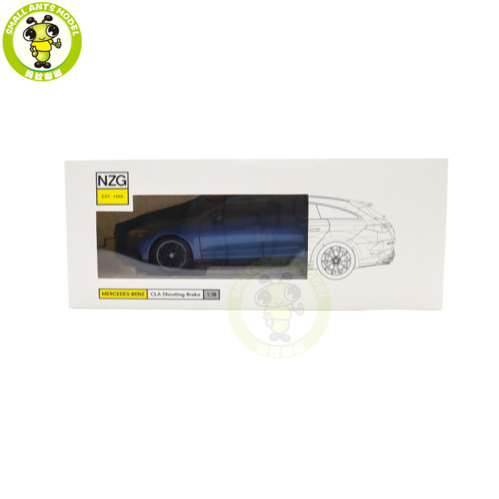1/18 NZG Mercedes-Benz CLA Shooting Brake Diecast Model Toys Car Gifts For Father Friends