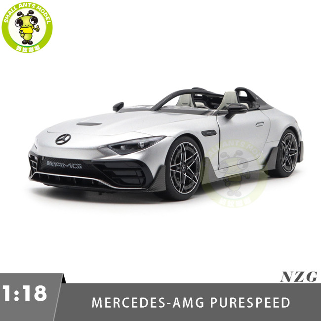 1/18 NZG Mercedes Benz AMG PureSpeed Diecast Model Toys Car Gifts For Friends Father