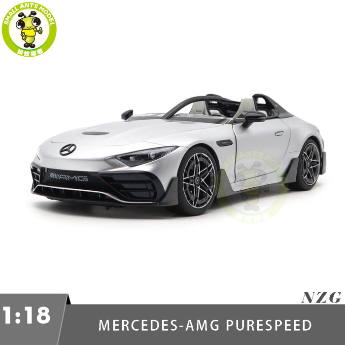 1/18 NZG Mercedes Benz AMG PureSpeed Diecast Model Toys Car Gifts For Friends Father