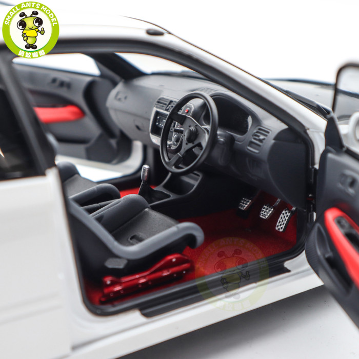1/18 MOTORHELIX Honda Civic Type R EK9 J's Racing Diecast Model Toy Car Gifts For Friends