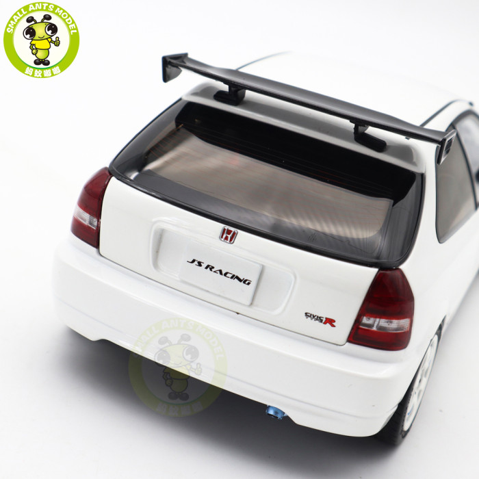 1/18 MOTORHELIX Honda Civic Type R EK9 J's Racing Diecast Model Toy Car Gifts For Friends