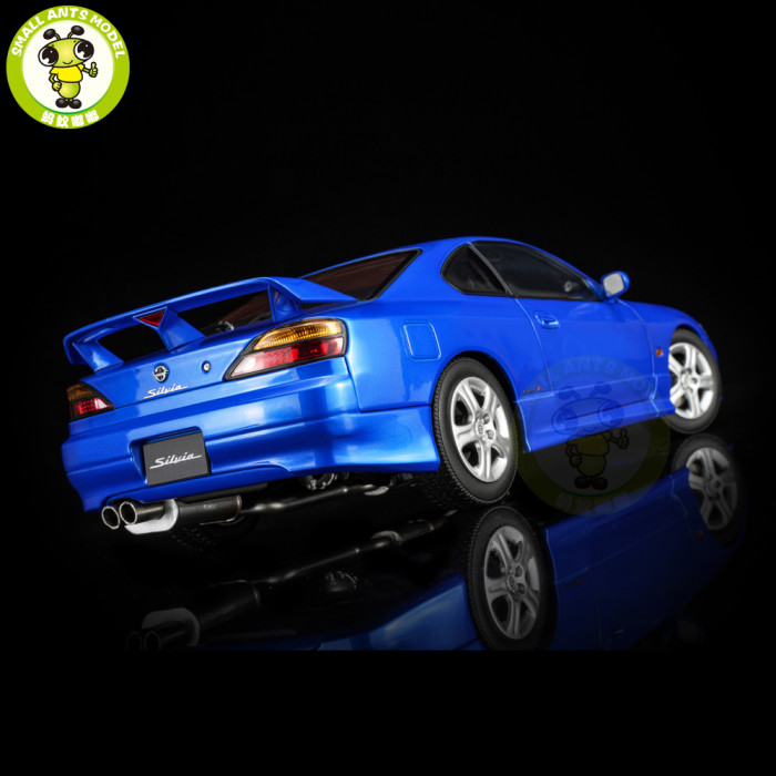 Pre-order 1/18 MOTORHELIX Nissan Silvia S15 Spec-R Aero 1999 Diecast Model Toy Car Gifts For Father Friends