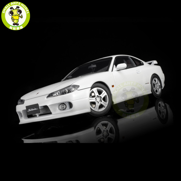 Pre-order 1/18 MOTORHELIX Nissan Silvia S15 Spec-R Aero 1999 Diecast Model Toy Car Gifts For Father Friends