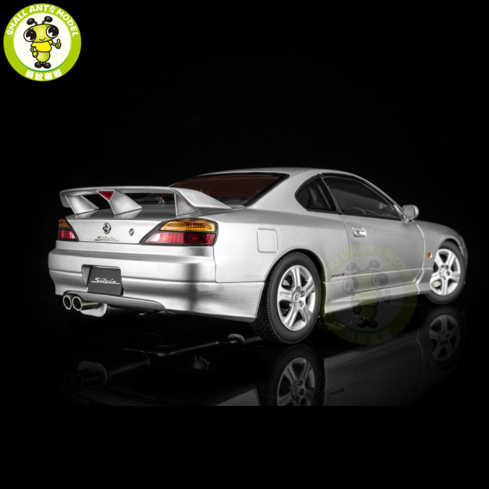 Pre-order 1/18 MOTORHELIX Nissan Silvia S15 Spec-R Aero 1999 Diecast Model Toy Car Gifts For Father Friends