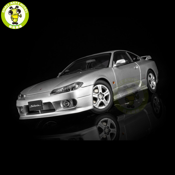 Pre-order 1/18 MOTORHELIX Nissan Silvia S15 Spec-R Aero 1999 Diecast Model Toy Car Gifts For Father Friends