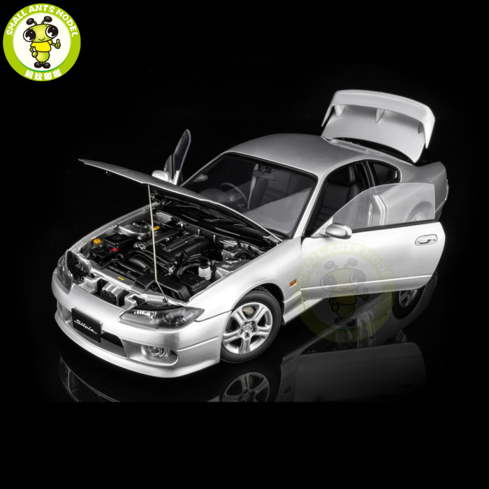 Pre-order 1/18 MOTORHELIX Nissan Silvia S15 Spec-R Aero 1999 Diecast Model Toy Car Gifts For Father Friends