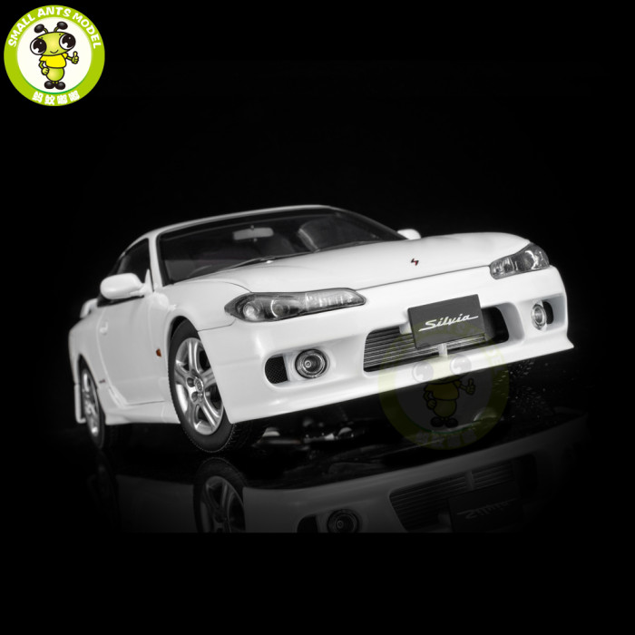 Pre-order 1/18 MOTORHELIX Nissan Silvia S15 Spec-R Aero 1999 Diecast Model Toy Car Gifts For Father Friends