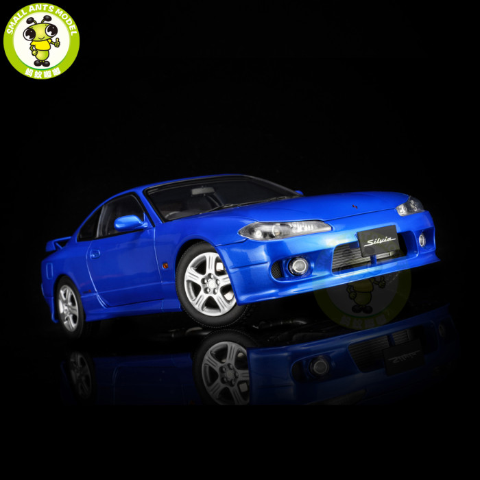 Pre-order 1/18 MOTORHELIX Nissan Silvia S15 Spec-R Aero 1999 Diecast Model Toy Car Gifts For Father Friends