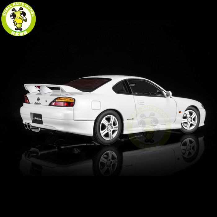 Pre-order 1/18 MOTORHELIX Nissan Silvia S15 Spec-R Aero 1999 Diecast Model Toy Car Gifts For Father Friends