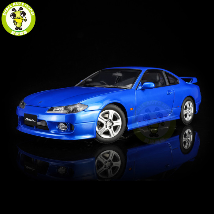Pre-order 1/18 MOTORHELIX Nissan Silvia S15 Spec-R Aero 1999 Diecast Model Toy Car Gifts For Father Friends