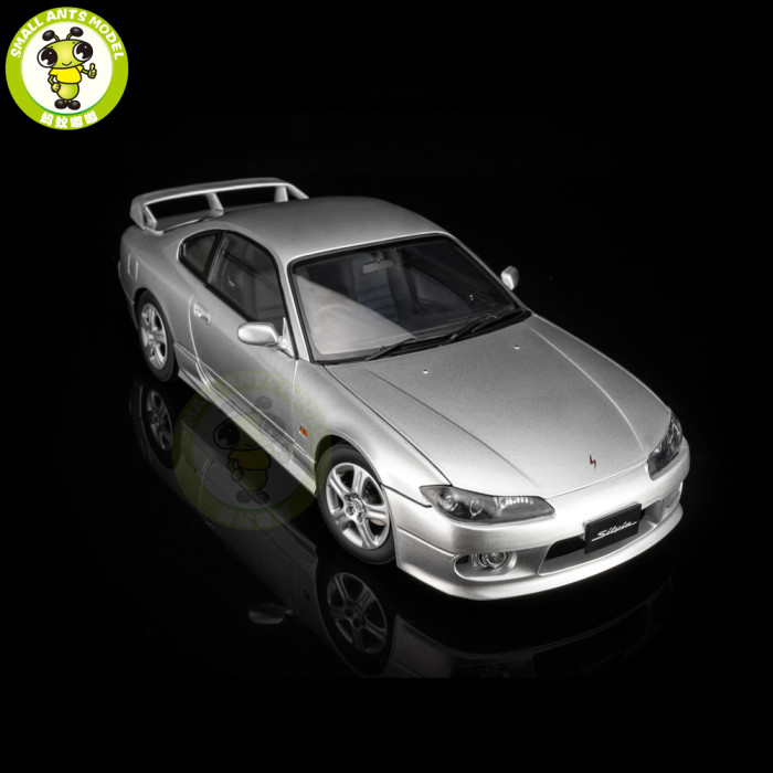 Pre-order 1/18 MOTORHELIX Nissan Silvia S15 Spec-R Aero 1999 Diecast Model Toy Car Gifts For Father Friends