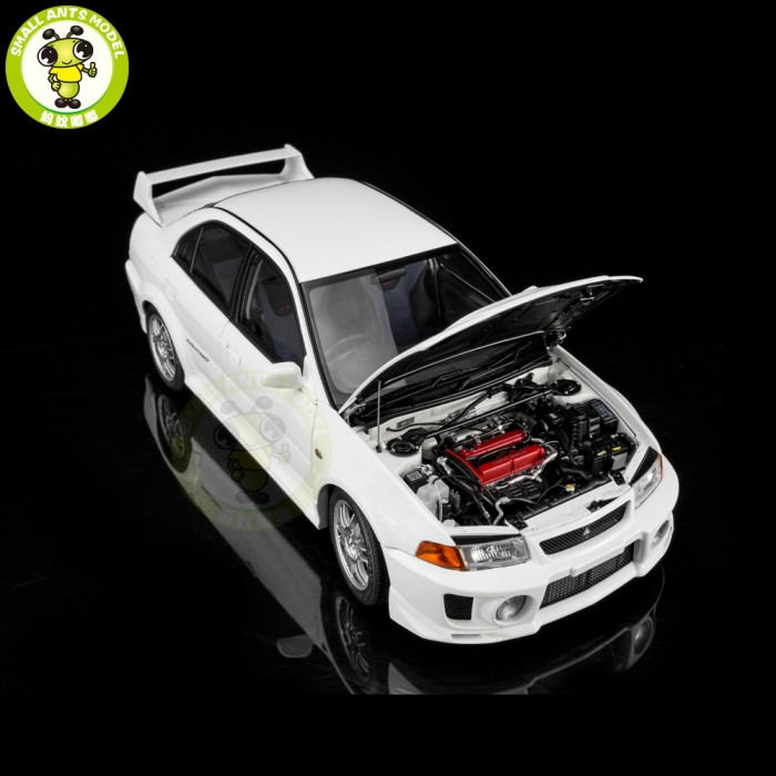 Pre-order 1/18 MOTORHELIX Mitsubishi Lancer Evolution EVO V 5 GSR Diecast Model Toy Car Gifts For Father Friends