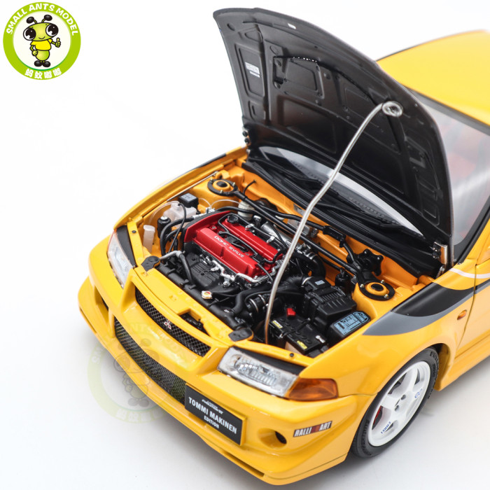 1/18 MOTORHELIX Mitsubishi Lancer Evolution EVO VI 6 (6.5) Diecast Model Toy Car Gifts For Father Friends