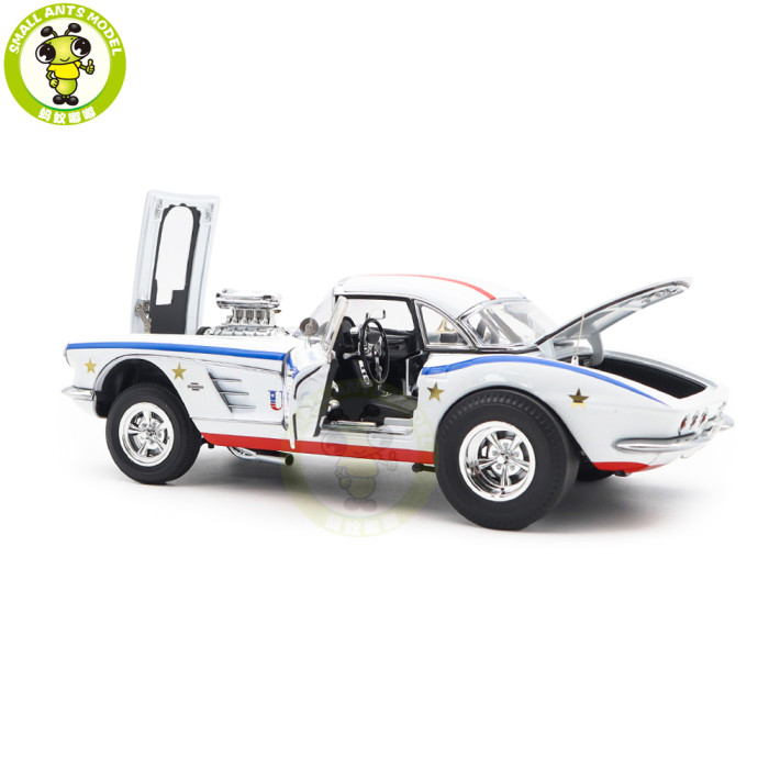 1/18 1961 Chevrolet Corvette Gasser USA 1 ACME Diecast Model Car Toys Gifts