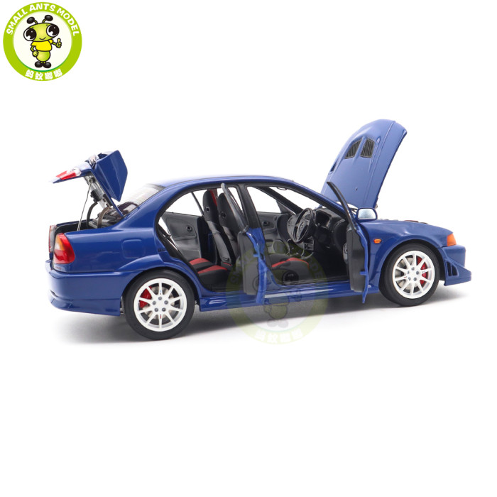 1/18 MOTORHELIX Mitsubishi Lancer Evolution EVO VI 6 (6.5) Diecast Model Toy Car Gifts For Father Friends