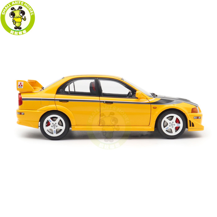 1/18 MOTORHELIX Mitsubishi Lancer Evolution EVO VI 6 (6.5) Diecast Model Toy Car Gifts For Father Friends