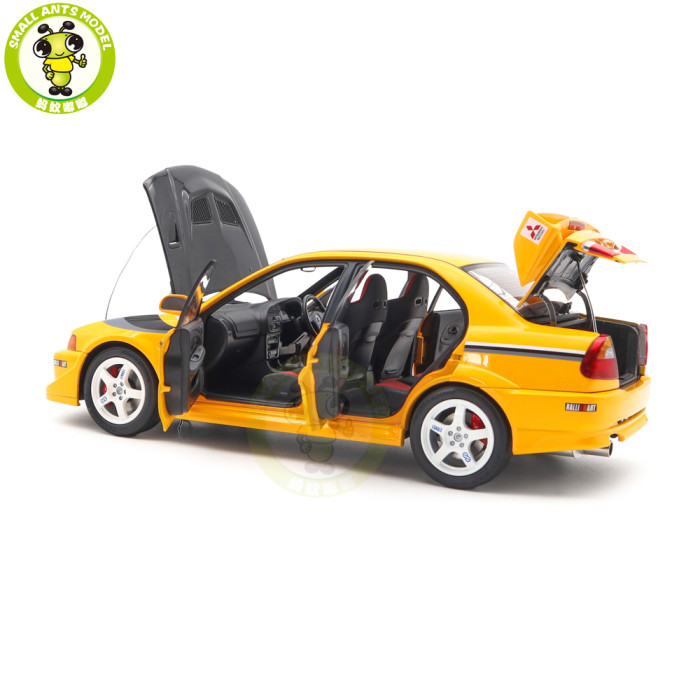 1/18 MOTORHELIX Mitsubishi Lancer Evolution EVO VI 6 (6.5) Diecast Model Toy Car Gifts For Father Friends