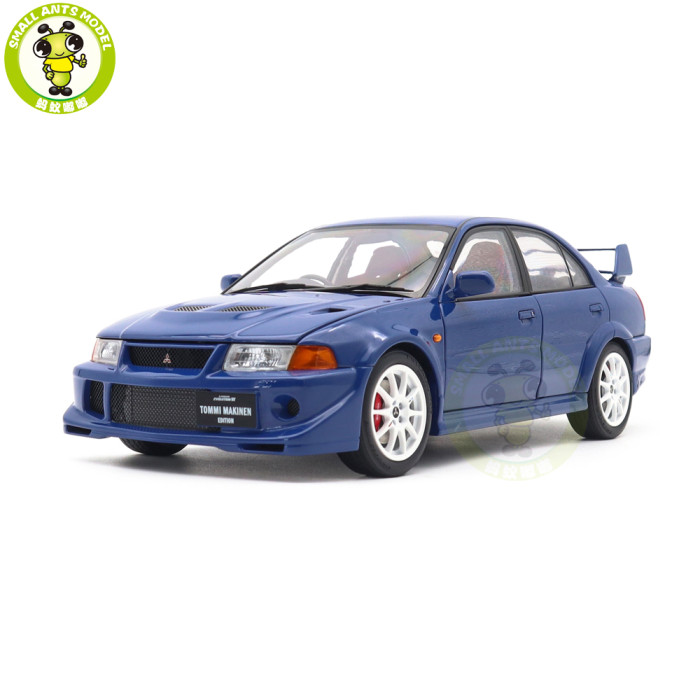 1/18 MOTORHELIX Mitsubishi Lancer Evolution EVO VI 6 (6.5) Diecast Model Toy Car Gifts For Father Friends