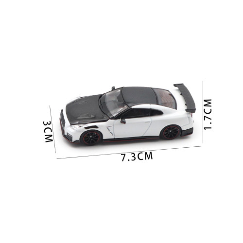 1/64 MOTORHELIX Nissan GT R GT-R R35 NISMO Special Edition 2022 Diecast Model Toy Car Gifts For Father Friends