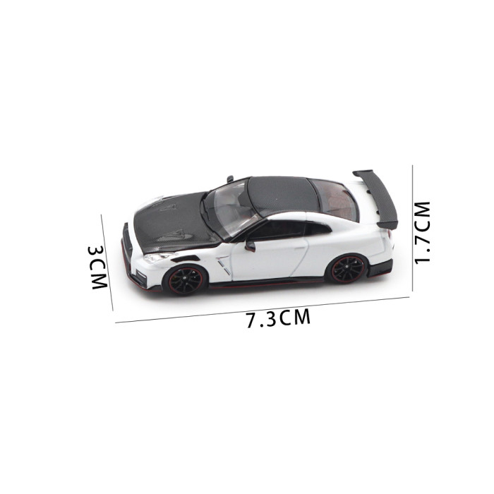 1/64 MOTORHELIX Nissan GT R GT-R R35 NISMO Special Edition 2022 Diecast Model Toy Car Gifts For Father Friends