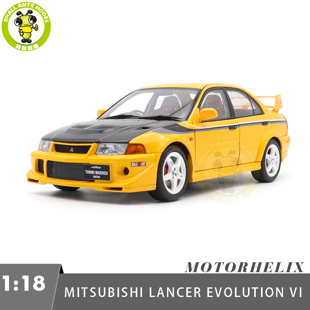 1/18 MOTORHELIX Mitsubishi Lancer Evolution EVO VI 6 (6.5) Diecast